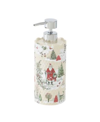 Yuletide Ceramic Lotion Dispenser