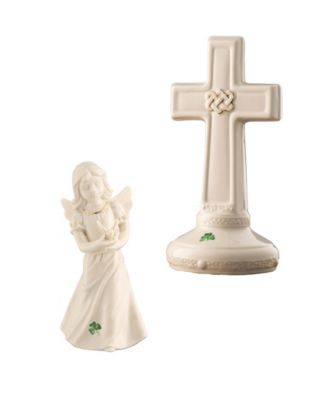 Cross and Guardian Angel 2-Piece Spiritual Set