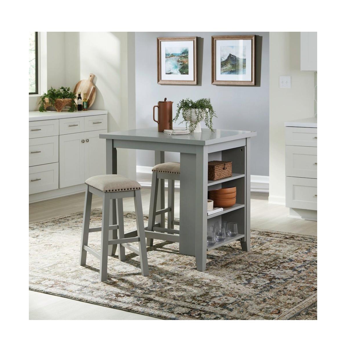 Liberty Furniture Brook Creek 3 Piece Counter Set
