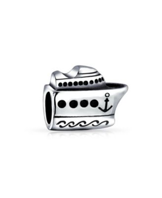 Sterling Silver Cruise Ship Charm
