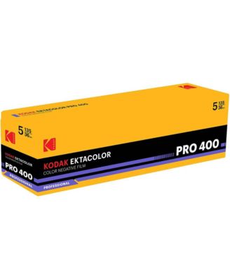 Ektacolor Pro 400 Color 135 Negative Roll Film, 36 Exposures, 5-Pack