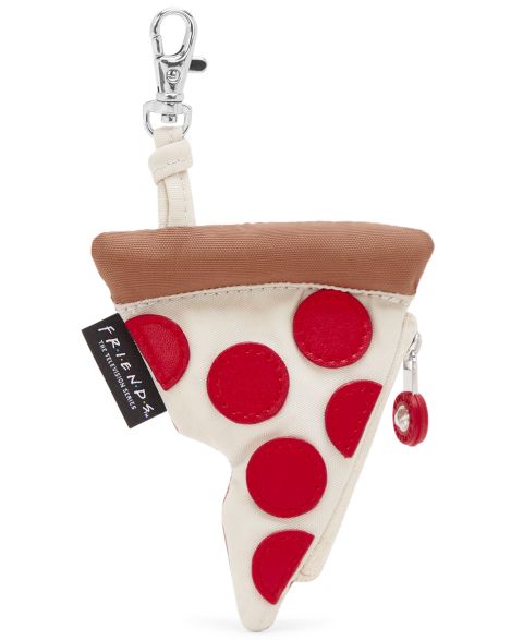Женский брелок Kipling Friends Pizza-Shaped Clip-On Bag Charm, цвет: Разноцветный