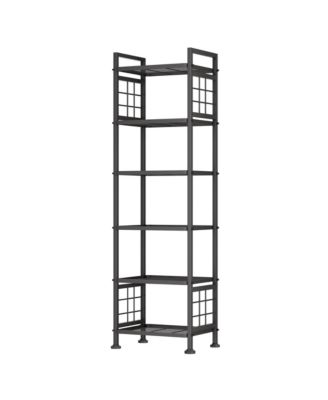 Bathroom Hardware 6-Tier Metal Wire Shelving Unit Storage Rack