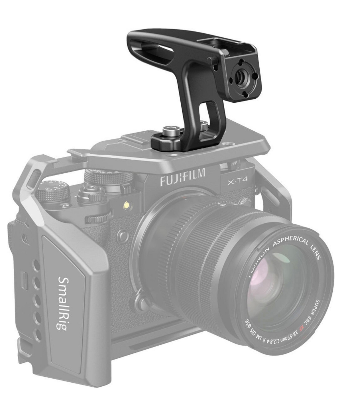 SmallRig HTS2756B Cold Shoe Mount Top Handle for Lightweight Cameras