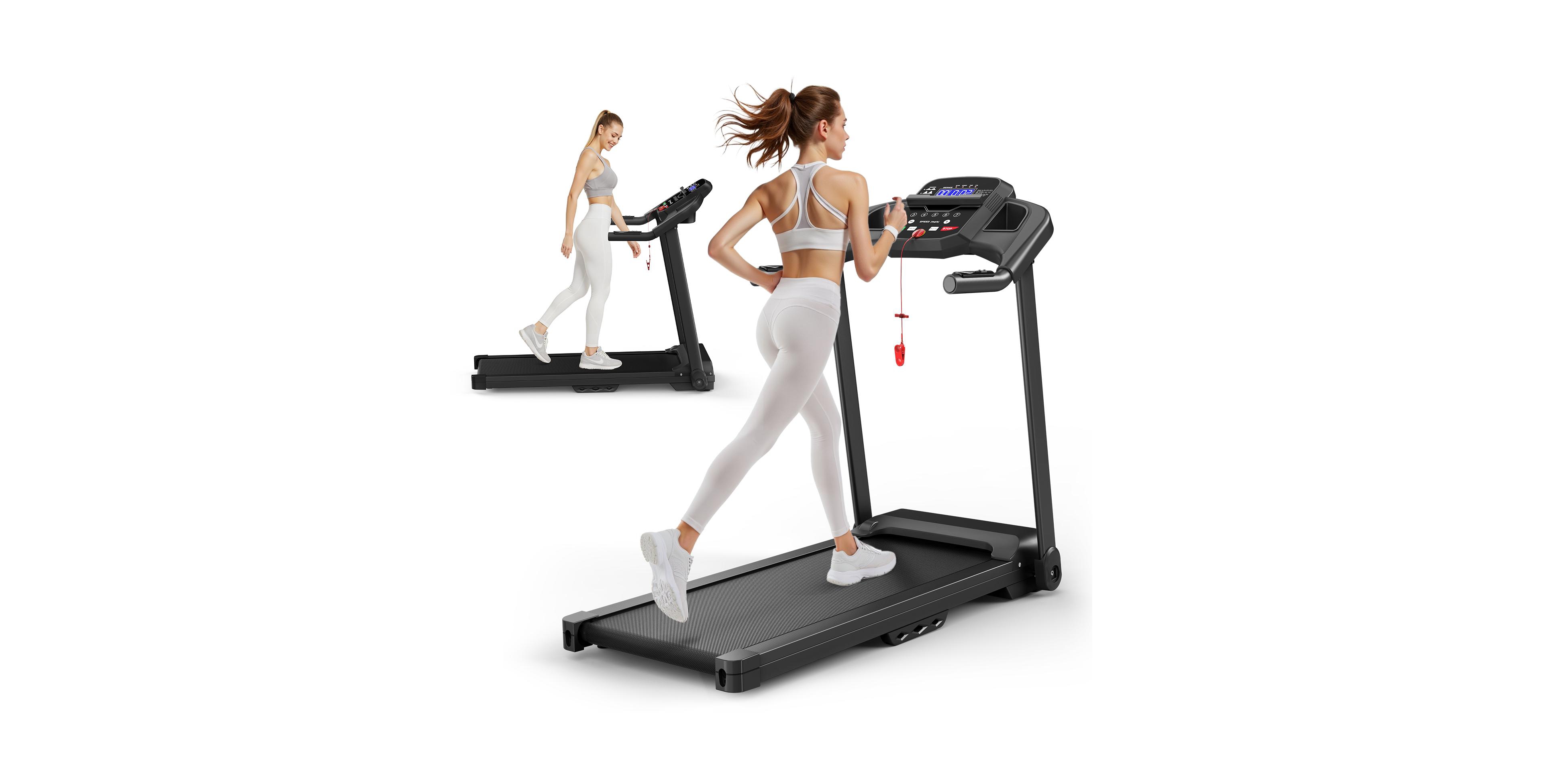 Sevorley Treadmills for Home Treadmill with Incline Walking Pad Treadmill Running Machine 2.5HP Quiet Brushless, 265 Lbs Capacity