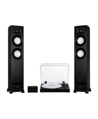 RT85 Turntable with Ortofon 2M Blue, Ri91 Powered Speakers, and PA10 Phono Preamp System