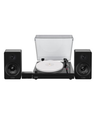 RT87 High-Fidelity Dual-Plinth Turntable System with Ai41 Powered Speakers and PA10 Phono Preamp