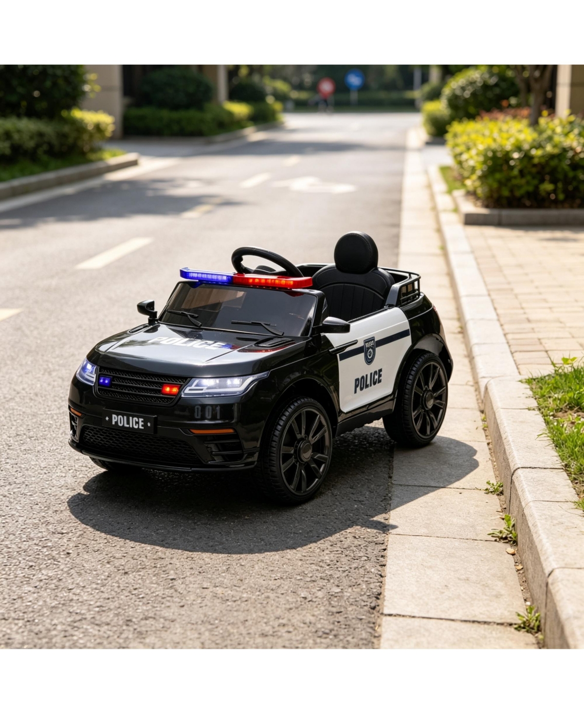 Sevorley 12V Kids Electric Ride-On Car with Remote Control & Spring Suspension, 55 lbs., Ages 3-7
