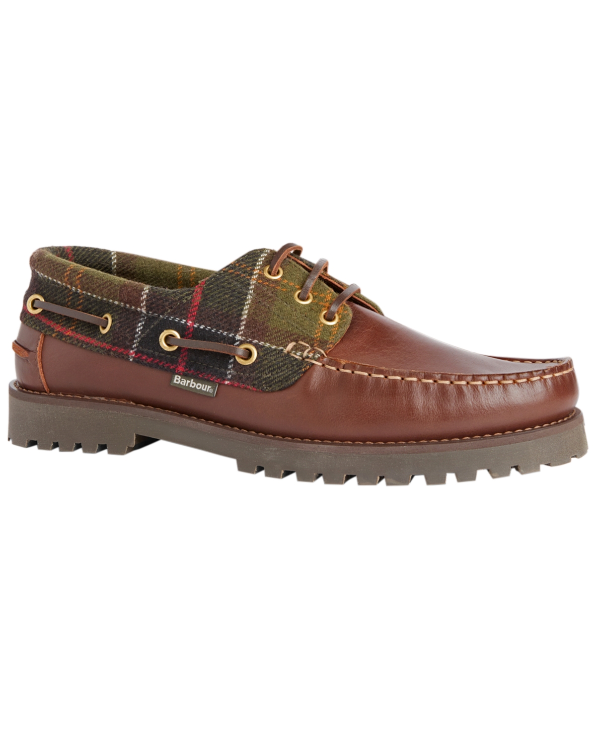 Barbour Men's Deck Boat Shoes - Dark Brown