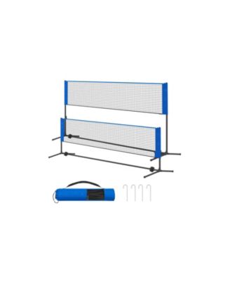 13 ft Portable Badminton Net with Adjustable Height and Carry Bag