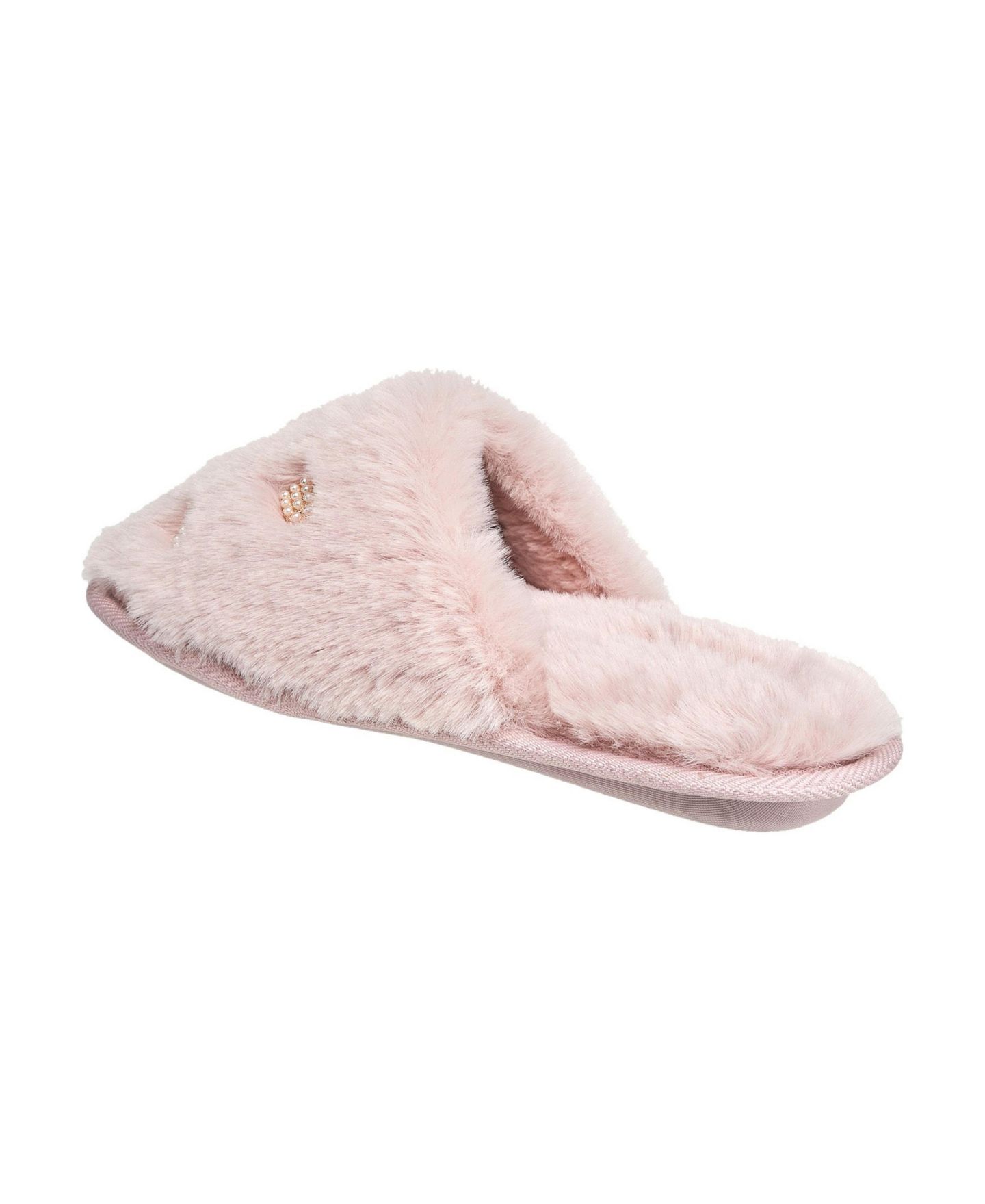 Женские тапочки Thalia Sodi Poet Heart Gem Slipper, цвет: Розовый — фото 3