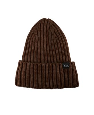 Unisex Stripe Satin Lined Beanie