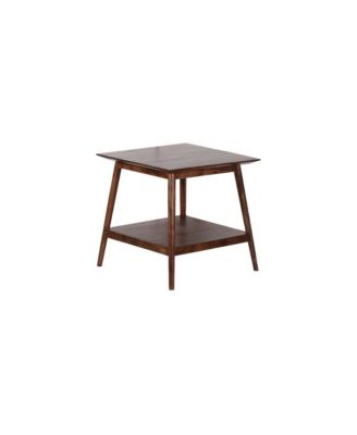 Portola Solid Acacia Wood End Table