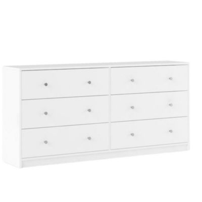 Dresser for Bedroom - Modern 6 Drawer Dresser with Spacious Storage - Sleek Dresser and Bedroom Dresser for Clothes