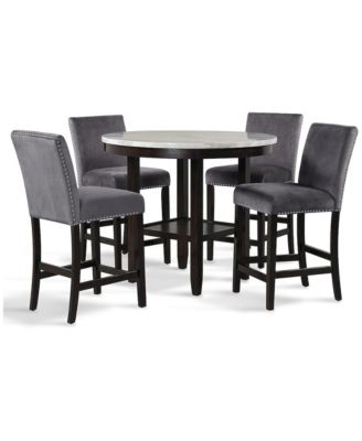 Celeste Round Wood Counter Table