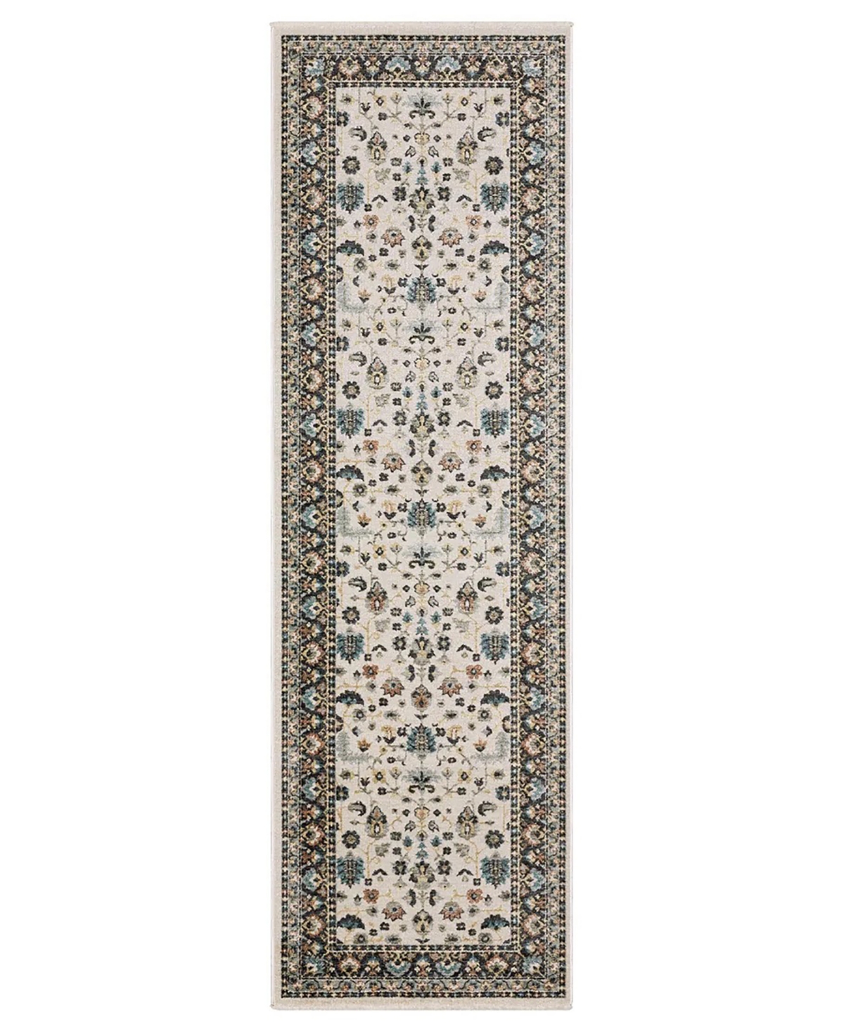 EELI02068235ST 2 ft. 3 in. x 7 ft. 6 in. Eliana ELI02 Casual & Traditional Rectangular Area Rug - Beige
