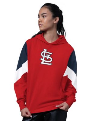 Women's Red St. Louis Cardinals Scrimmage Pullover Hoodie