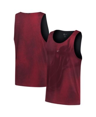 Men's Red/Black Miami Heat 2026 Standard Issue Practice Icon Mesh Reversible Jersey