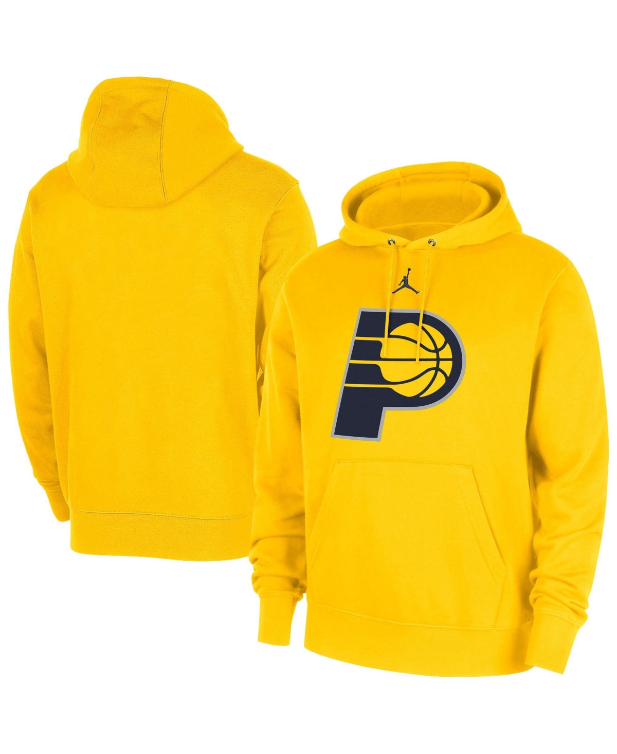 Jordan Men's Gold Indiana Pacers Statement Edition Club Fleece Hoodie - Gold