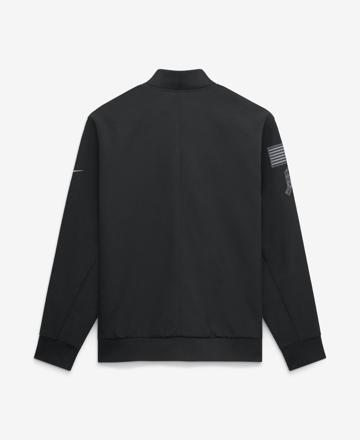 Мужская куртка Nike Black Philadelphia Eagles 2026 Salute to Service Sideline Full-Zip Bomber — фото 2