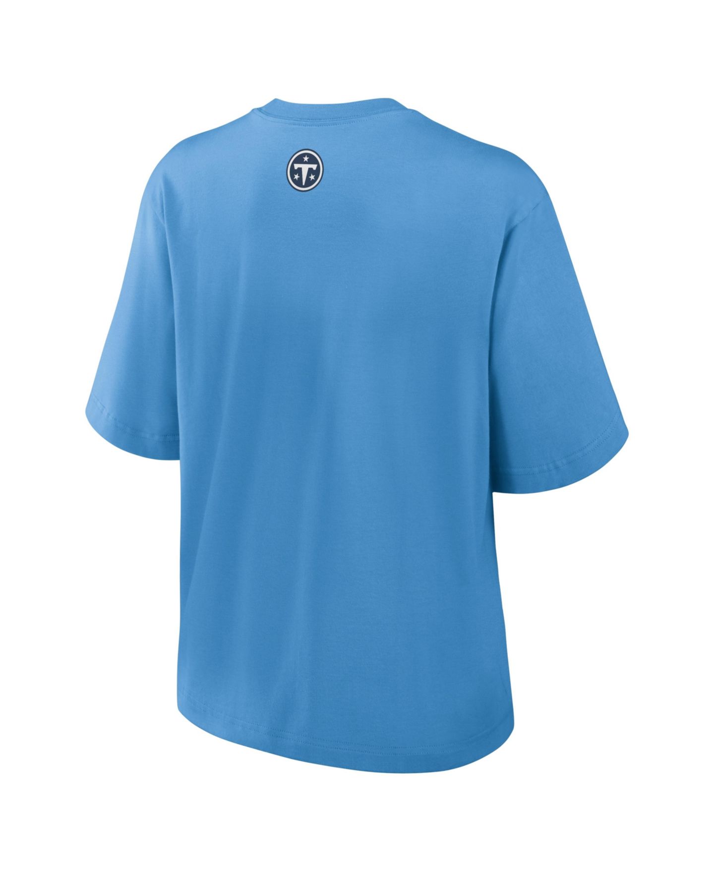 Женская футболка Nike Light Blue Tennessee Titans 2026 Rivalries Collection Boxy — фото 5