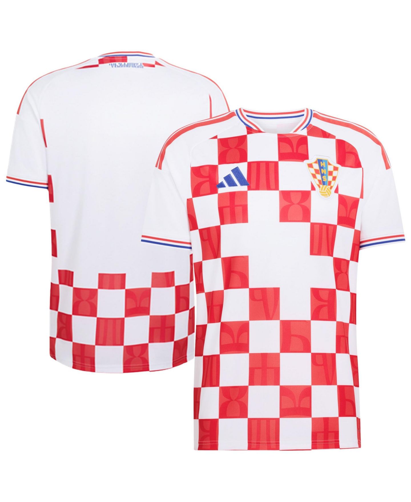 Мужской топ adidas White Croatia National Team 2027 Home Replica Jersey — фото 1