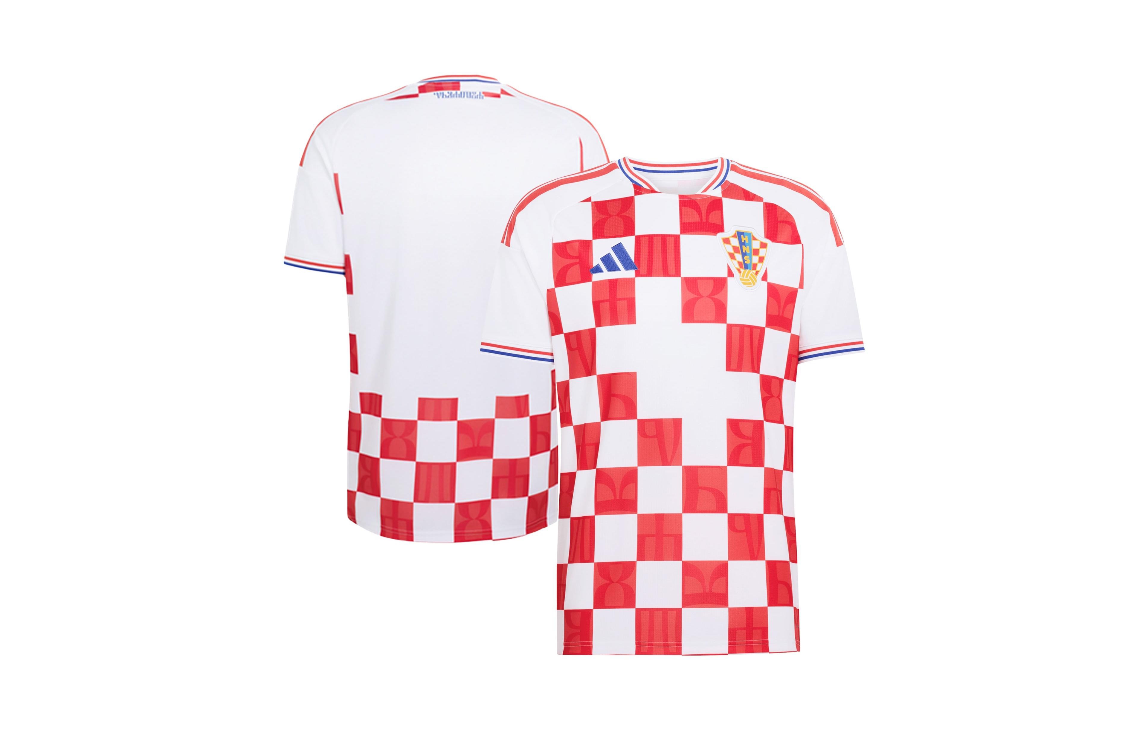 Adidas Men's White Croatia National Team 2027 Home Replica Jersey
