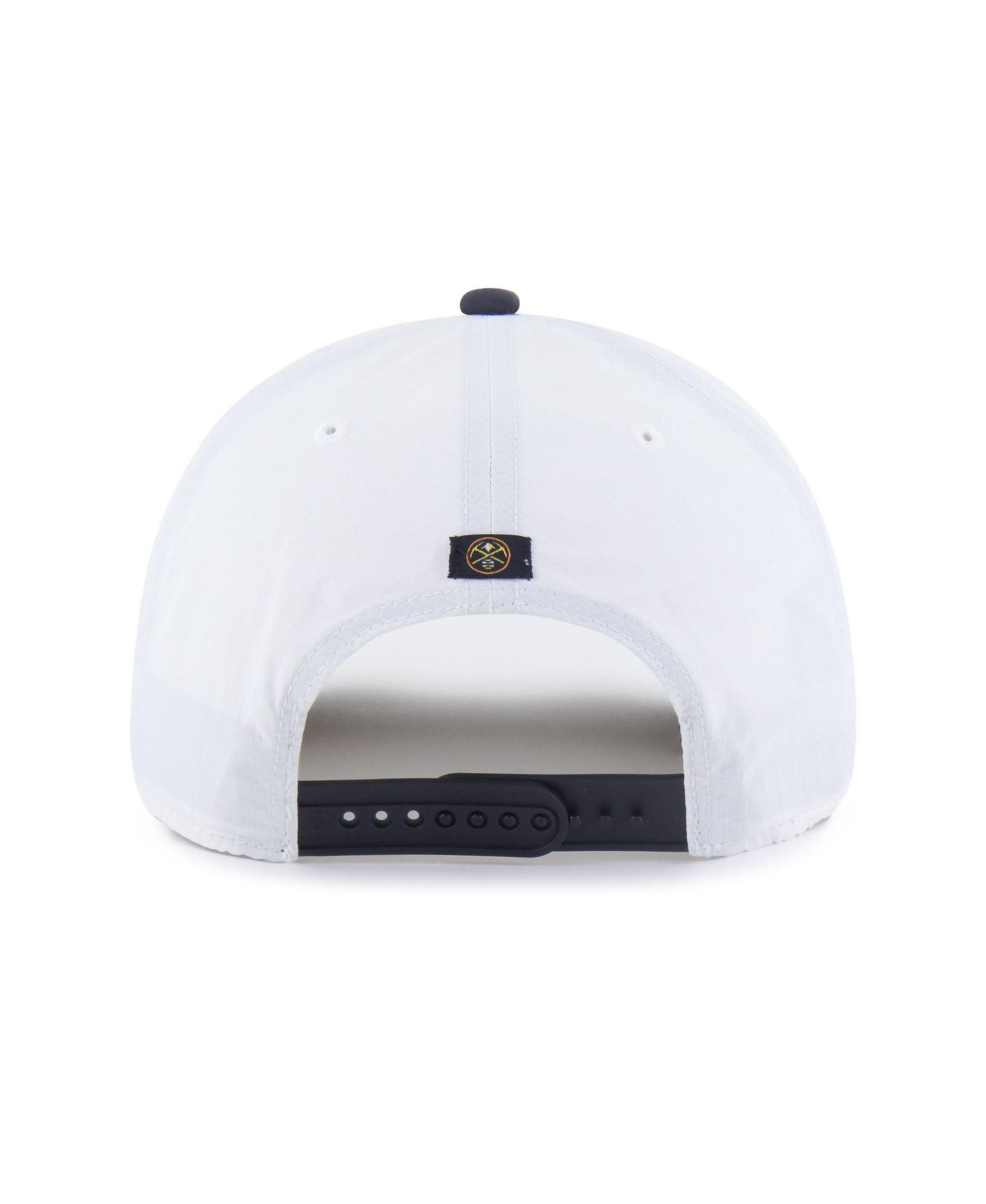 Мужская кепка '47 Brand White Denver Nuggets Brrr Condor Two-Tone Hitch Rope Adjustable Hat — фото 2