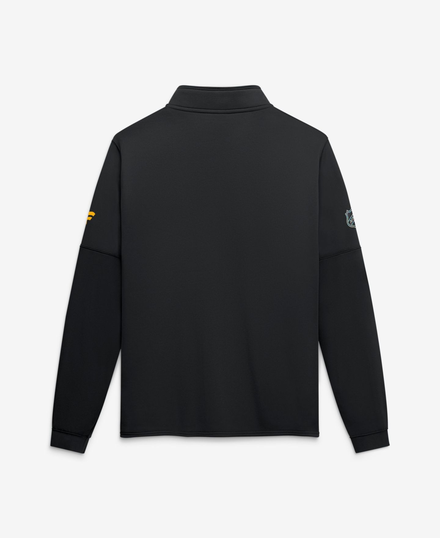 Мужская куртка Fanatics Black Boston Bruins Authentic Pro Rink Fleece Full-Zip — фото 2