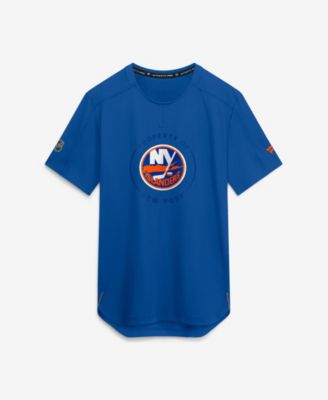 Men's Royal New York Islanders Authentic Pro Train Performance T-Shirt