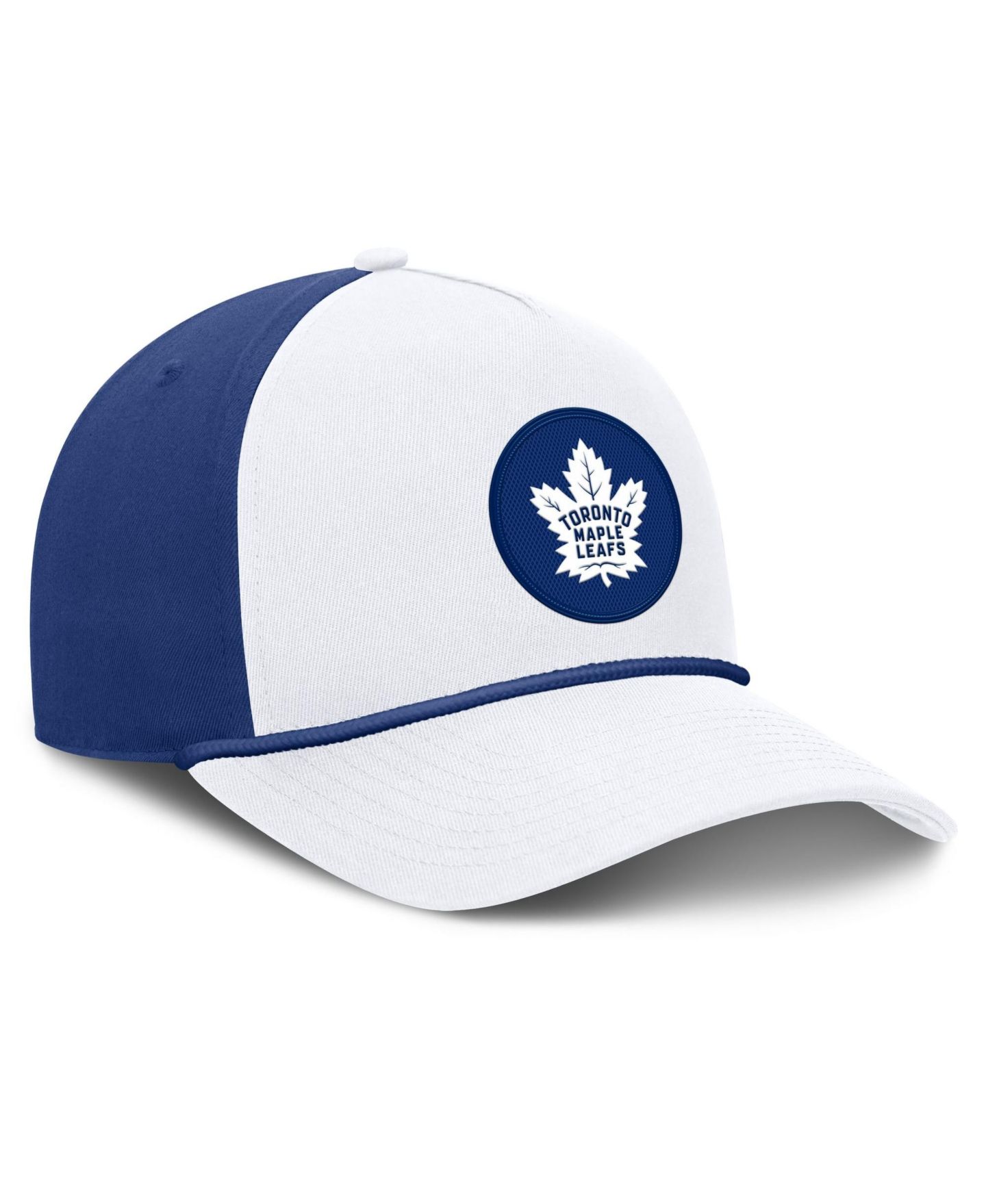 Мужская кепка Fanatics White Toronto Maple Leafs Authentic Pro Rink A-Frame Adjustable Hat — фото 3