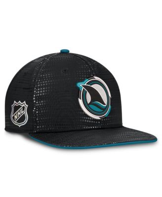 Men's Black San Jose Sharks Alternate Authentic Pro Rink Snapback Hat