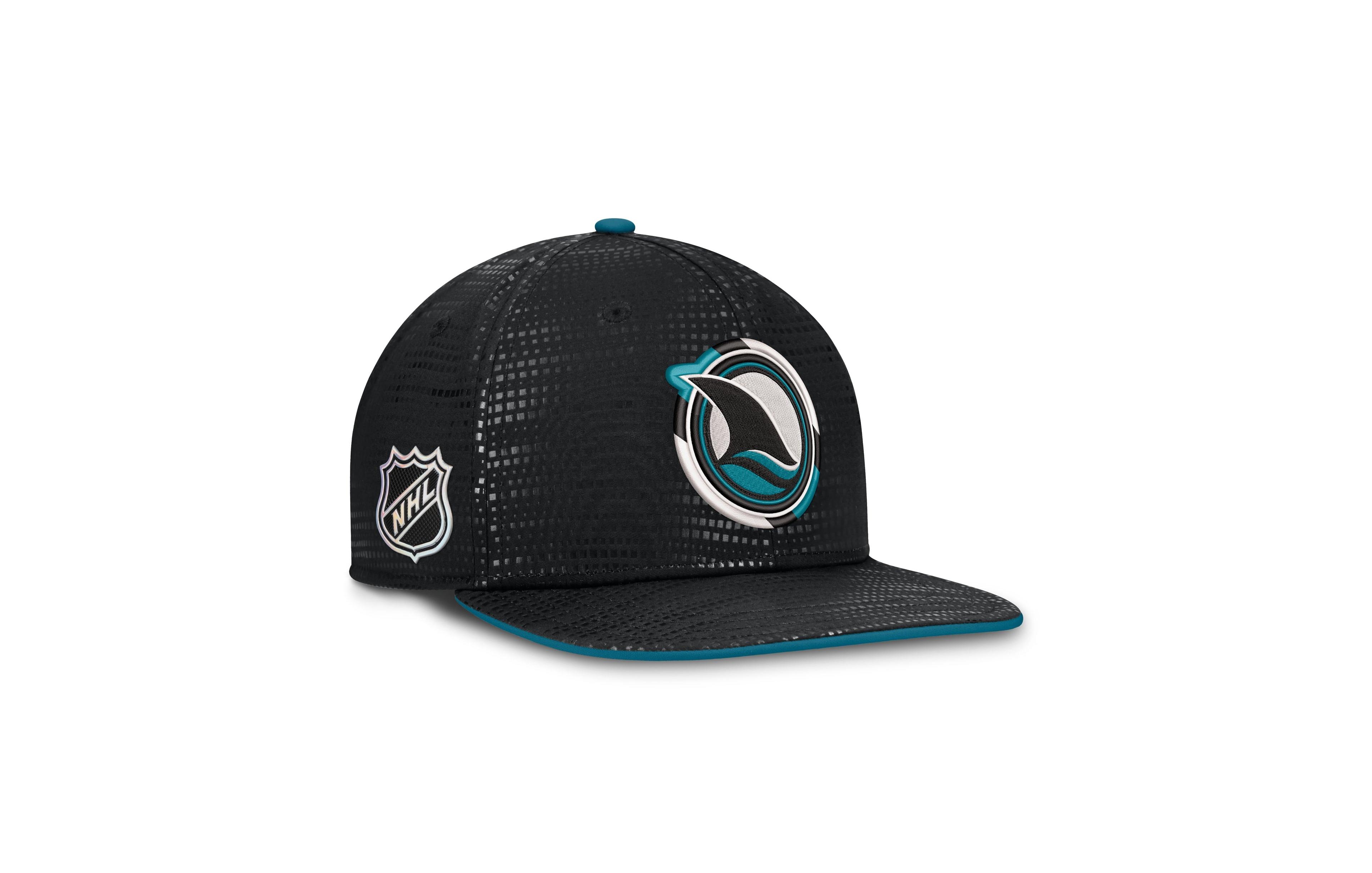 Fanatics Men's Black San Jose Sharks Alternate Authentic Pro Rink Snapback Hat