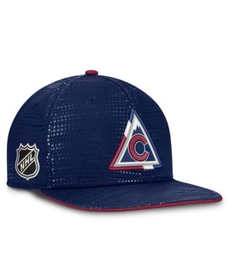 Men's Navy Colorado Avalanche Alternate Authentic Pro Rink Snapback Hat