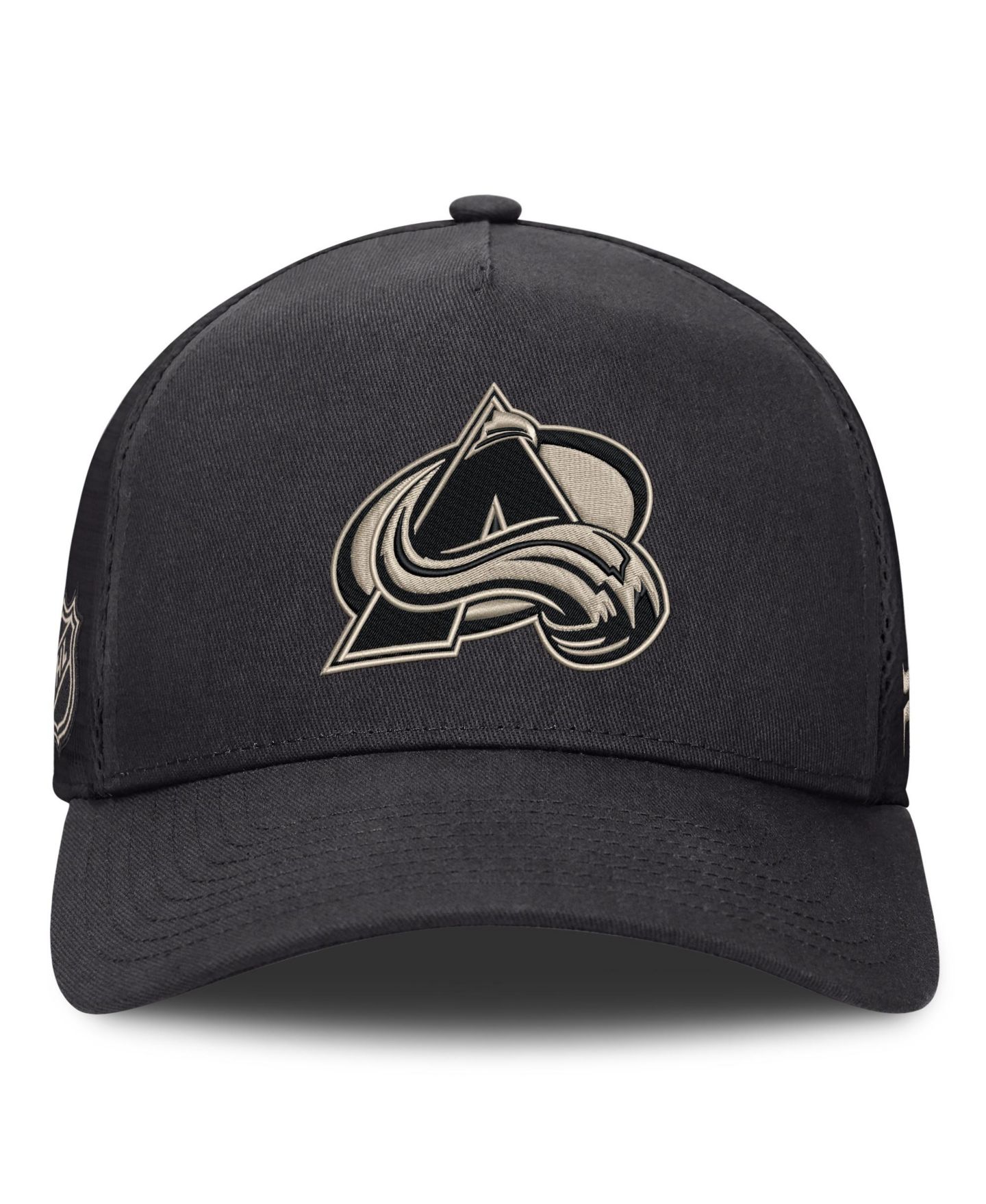 Мужской головной убор Fanatics Charcoal Colorado Avalanche Road Soft Wash A-Frame Meshback Hat — фото 2