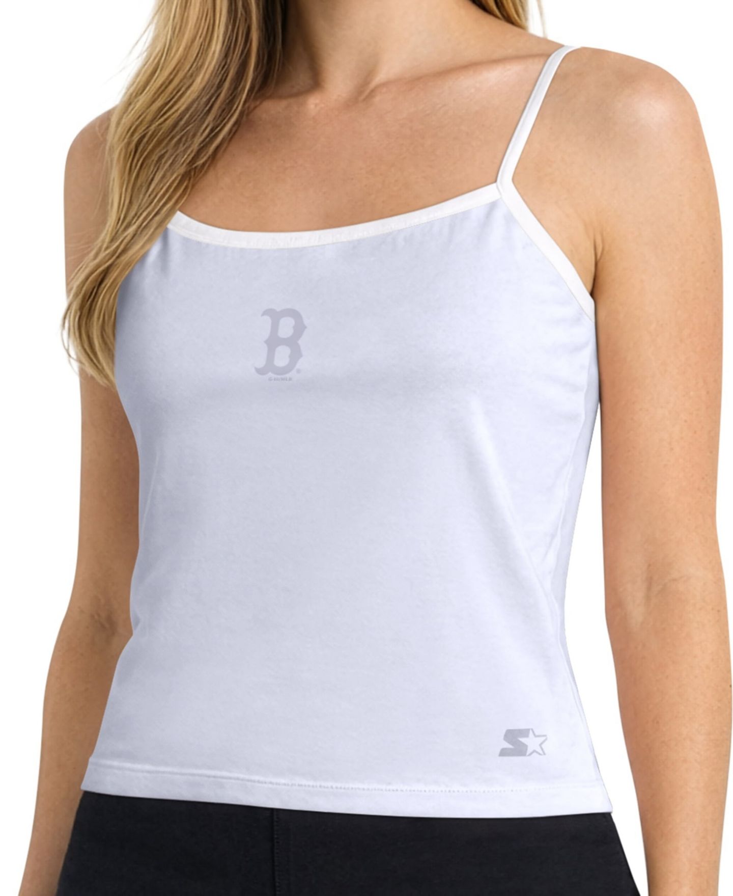 Женский топ Starter Pastel Blue Boston Red Sox Camisole — фото 3
