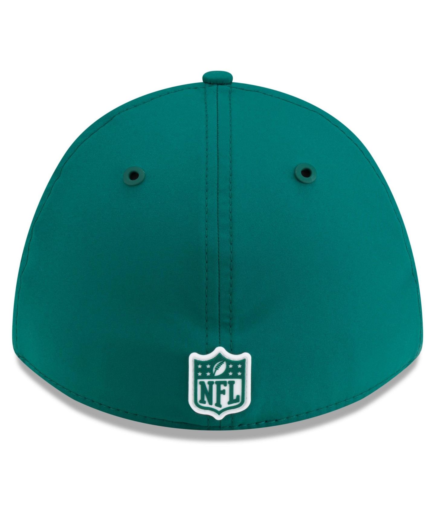 Мужская кепка New Era Green New York Jets 2026 Sideline 39THIRTY M-Crown Flex Hat — фото 4