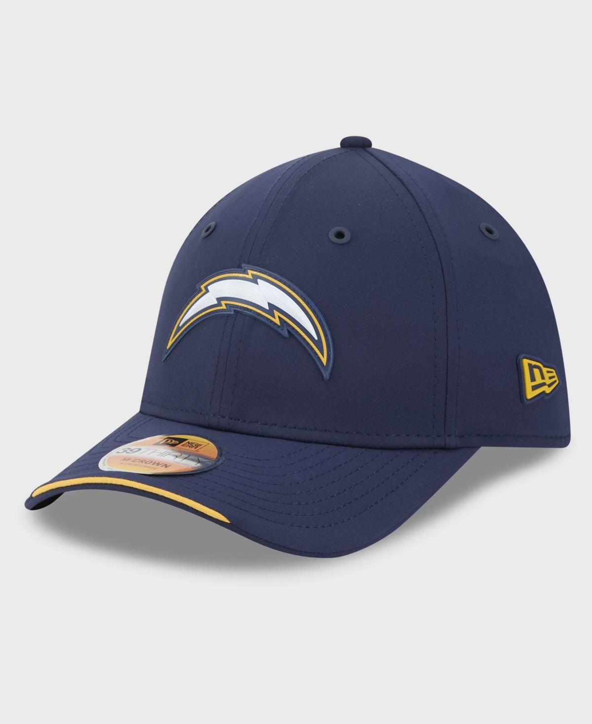 New Era Men's Navy Los Angeles Chargers 2026 Sideline 39THIRTY M-Crown Flex Hat