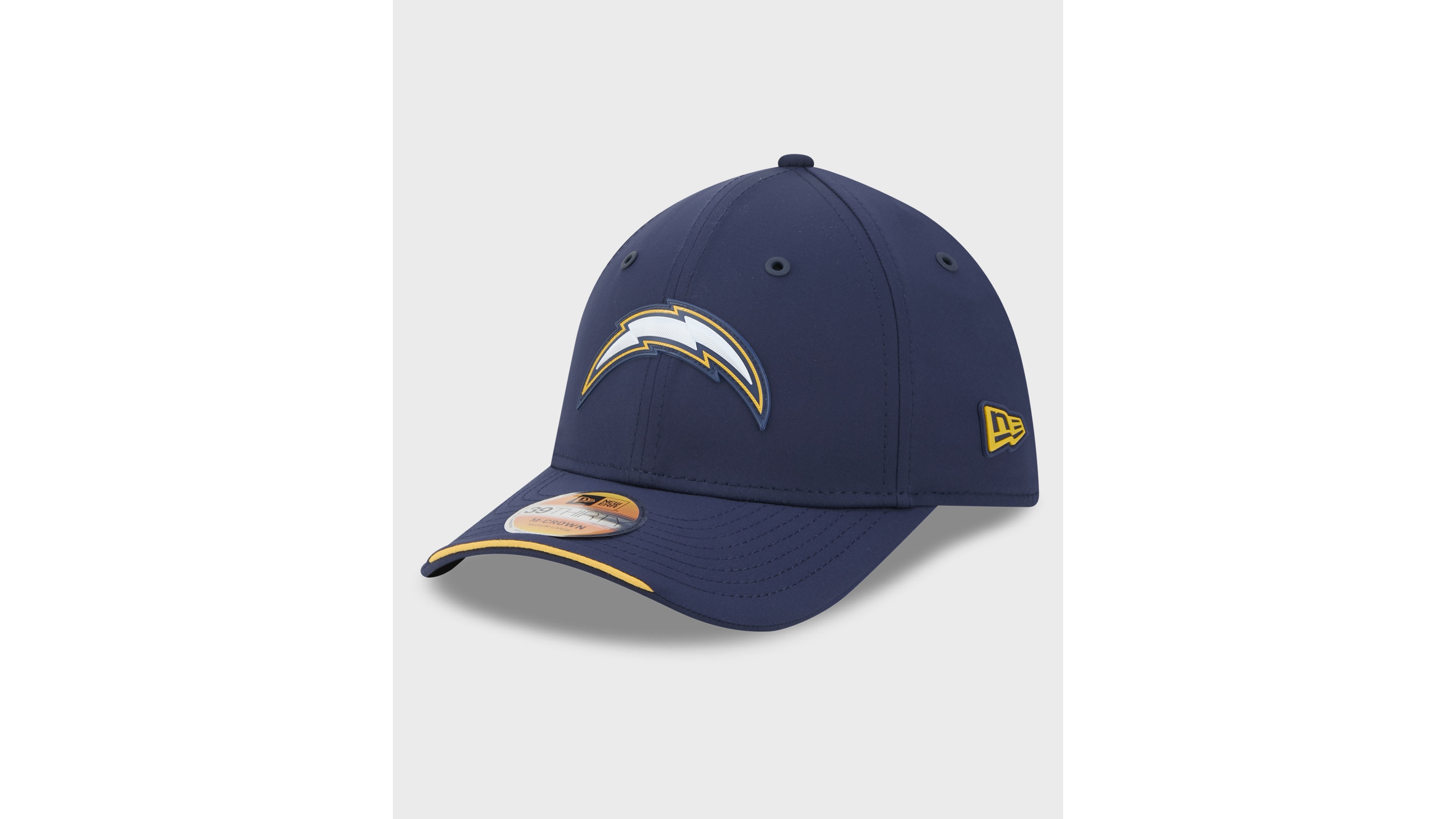 New Era Men's Navy Los Angeles Chargers 2026 Sideline 39THIRTY M-Crown Flex Hat