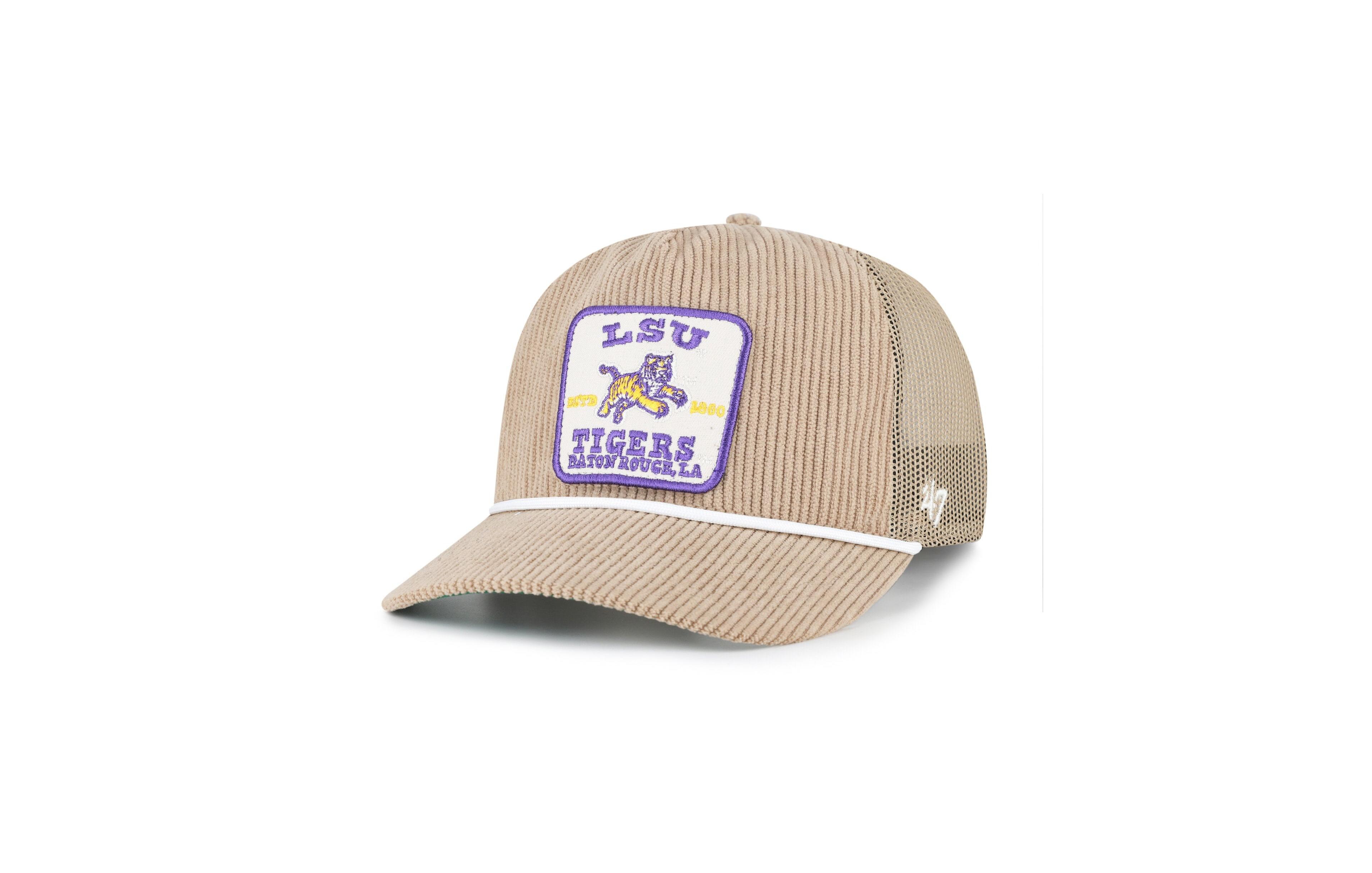 '47 Brand Men's and Women's Khaki Lsu Tigers Cordlandia Hitch Adjustable Hat