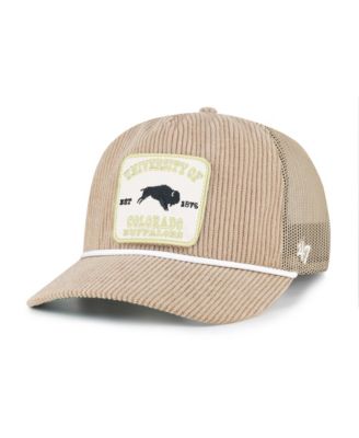 Men's and Women's Khaki Colorado Buffaloes Cordlandia Hitch Adjustable Hat