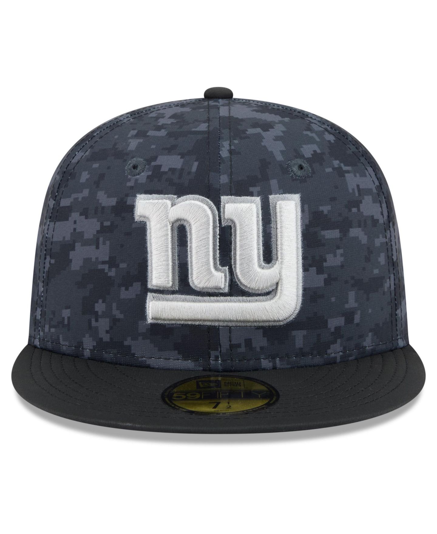 Мужская кепка New Era Black New York Giants 2026 Salute To Service 59FIFTY Fitted Hat — фото 2