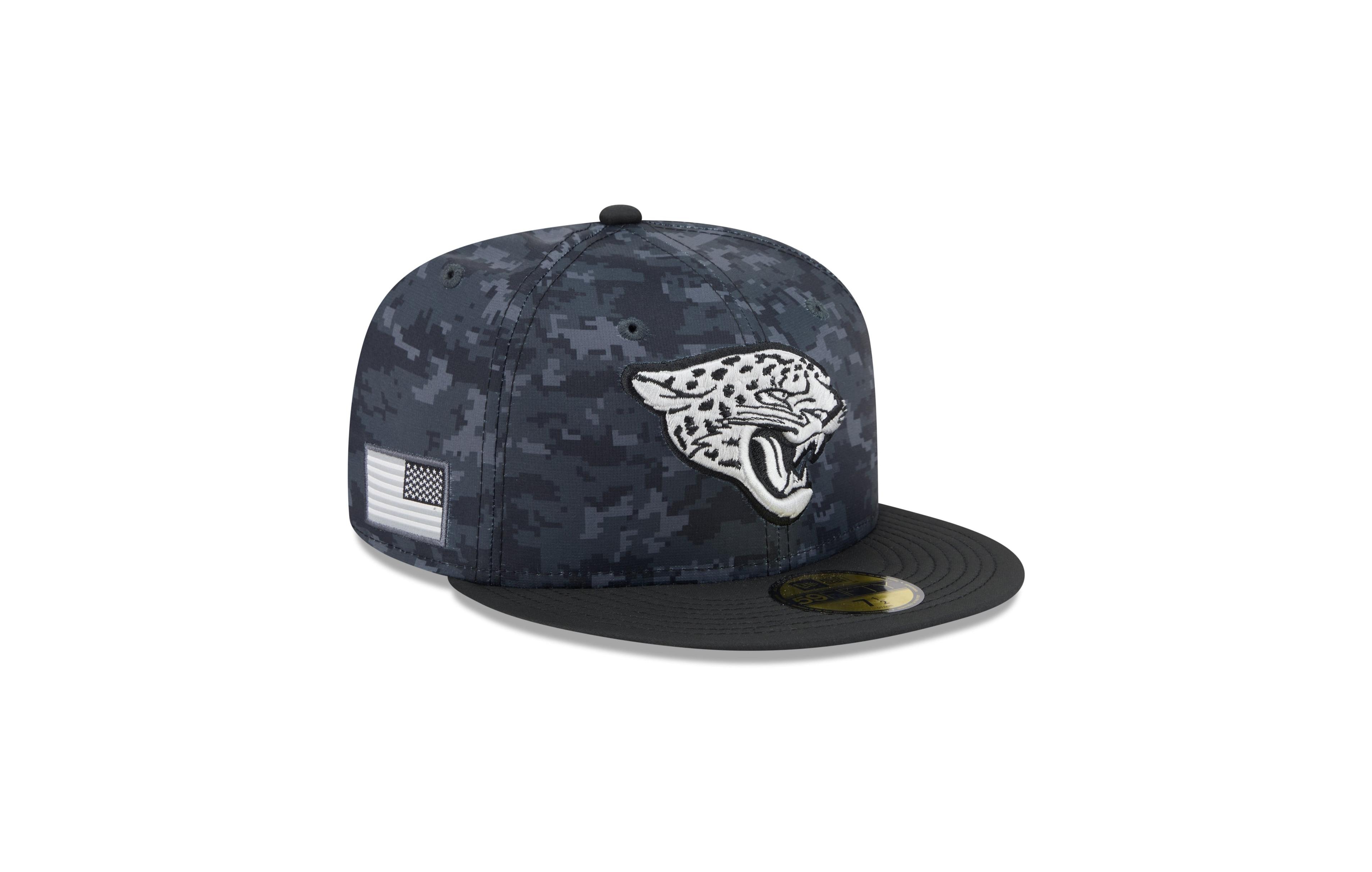 New Era Men's Black Jacksonville Jaguars 2026 Salute To Service 59FIFTY Fitted Hat