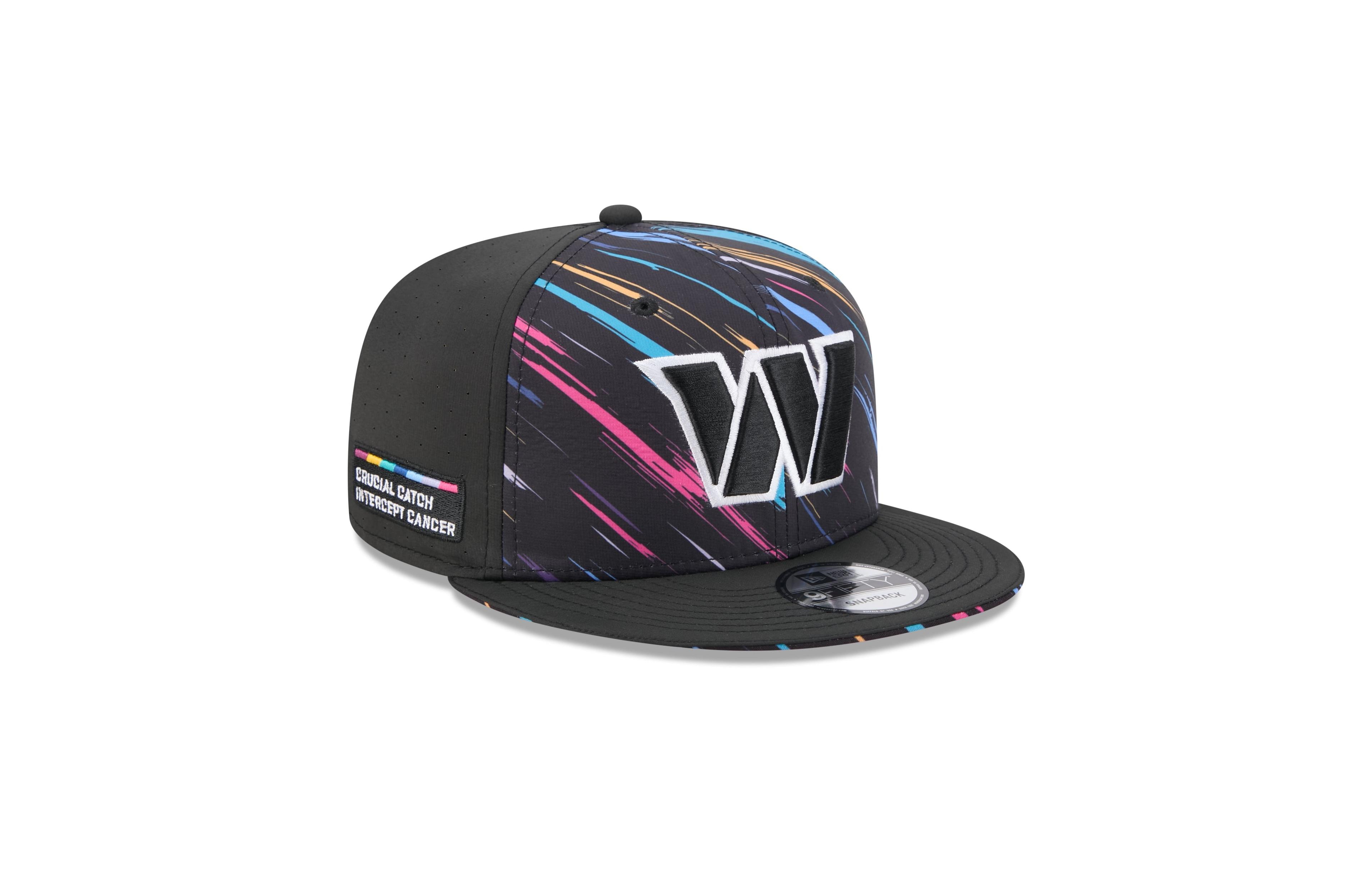 New Era Men's Black Washington Commanders 2026 Nfl Crucial Catch 9FIFTY Snapback Hat