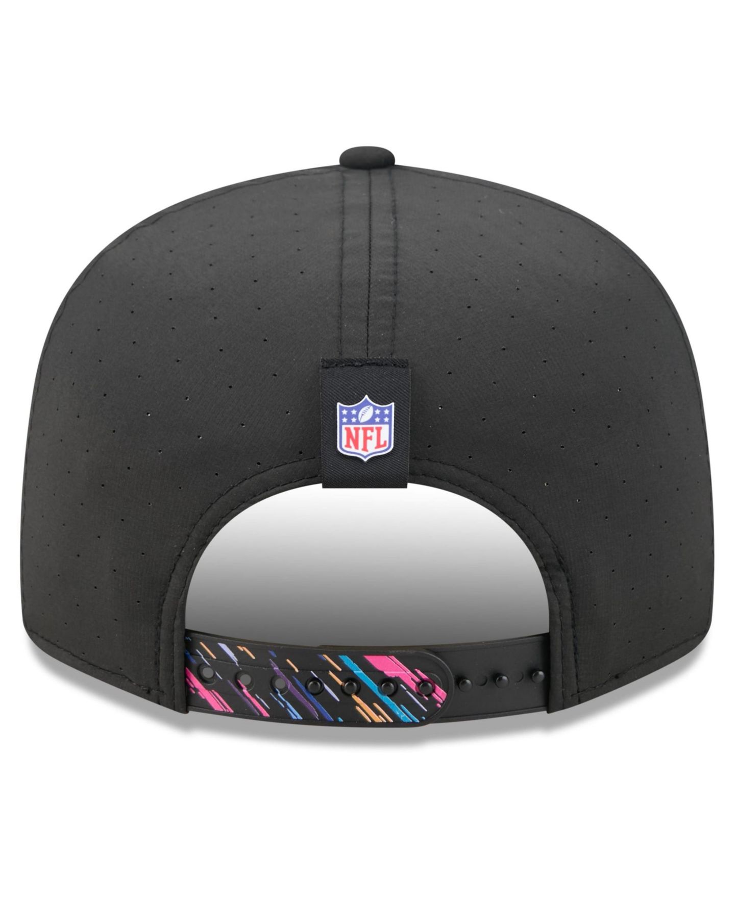 Мужская кепка New Era Black New England Patriots 2026 NFL Crucial Catch 9FIFTY Snapback Hat — фото 4