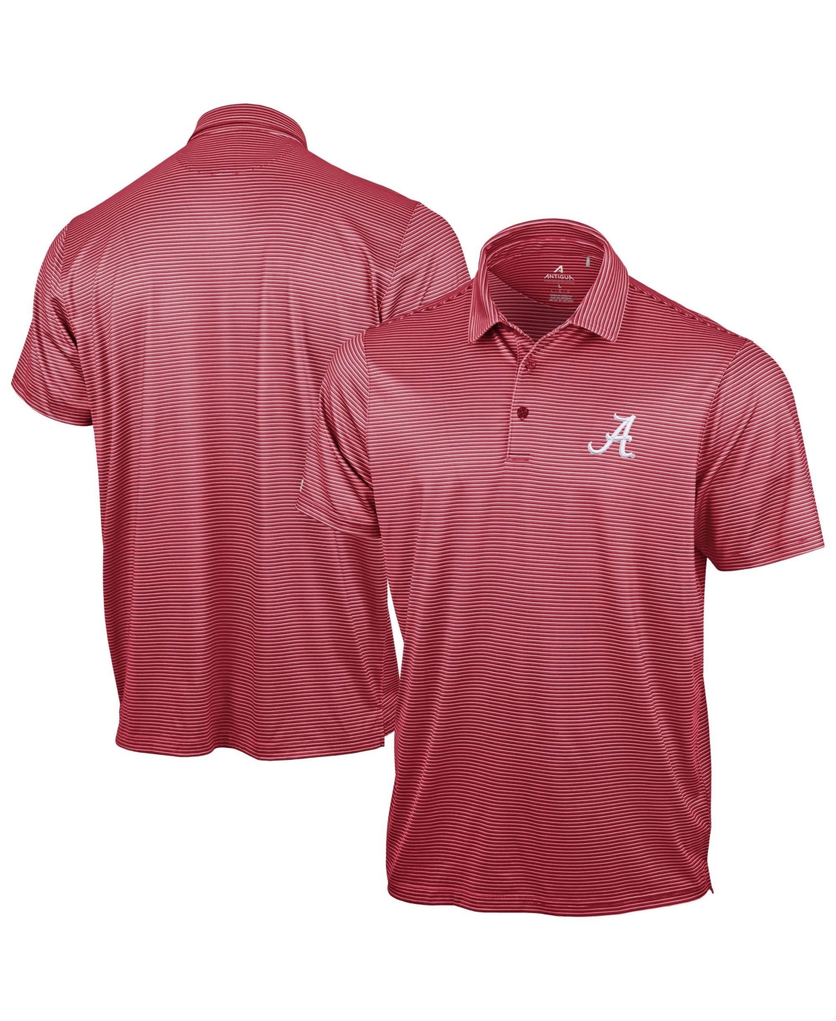 Antigua Men's Crimson Alabama Tide Lineage Polo Shirt