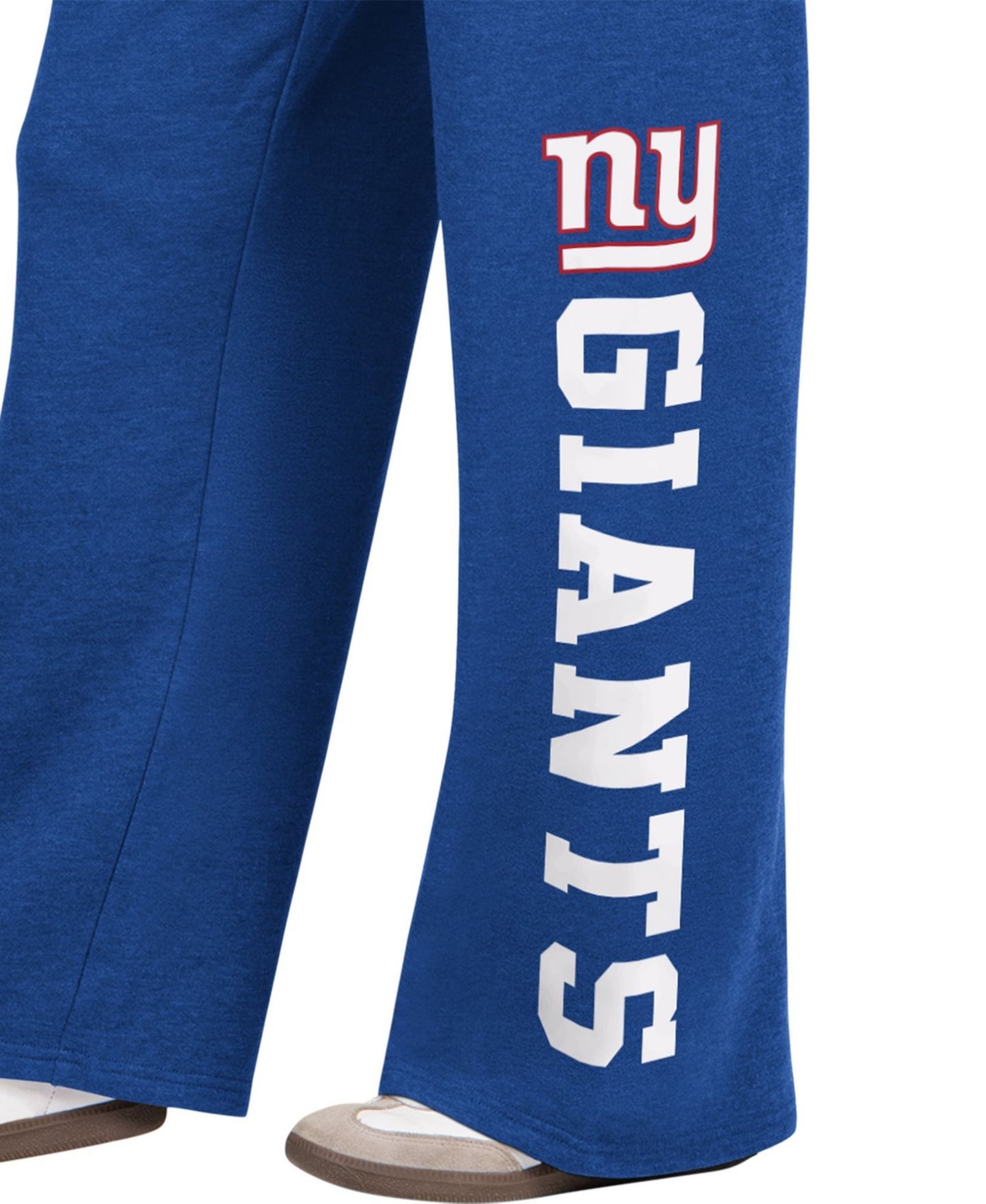 Женские брюки Starter Royal New York Giants Field Wide Leg Sweatpants — фото 3