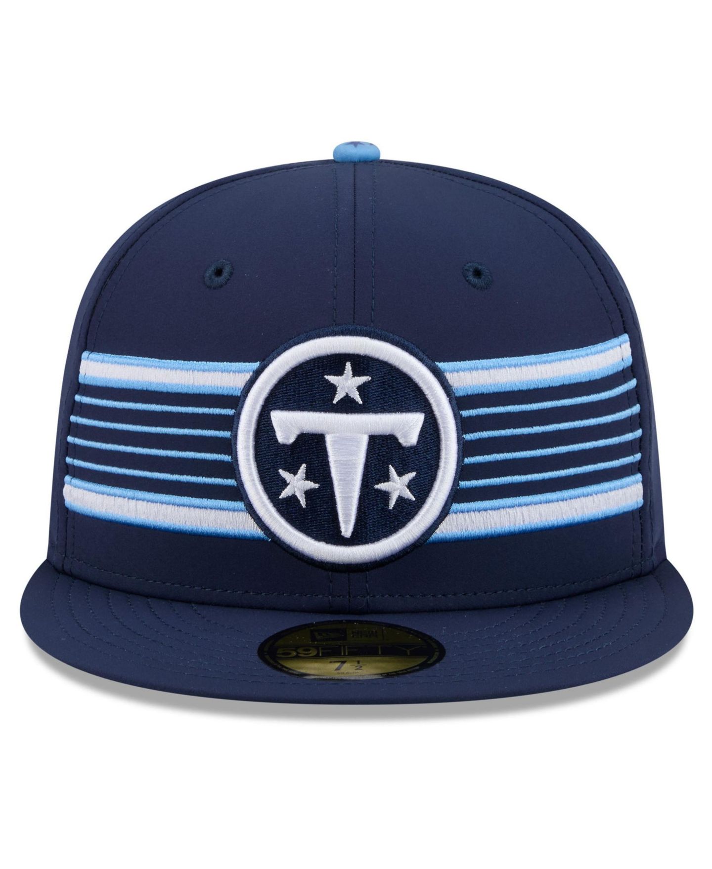 Мужская кепка New Era Navy Tennessee Titans 2026 Rivalries Collection 59FIFTY Fitted Hat — фото 2