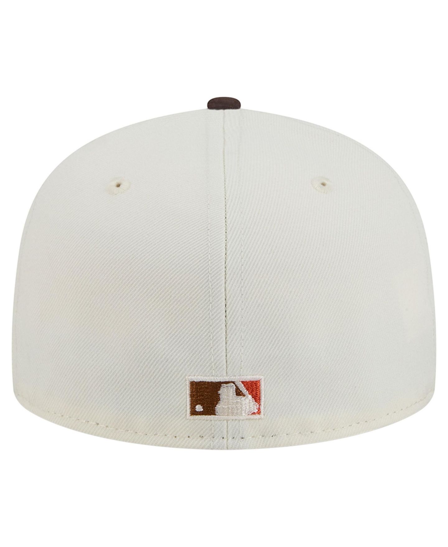 Мужская кепка New Era Natural/Brown Pittsburgh Pirates Pumpkin Spice 59FIFTY Fitted Hat — фото 4