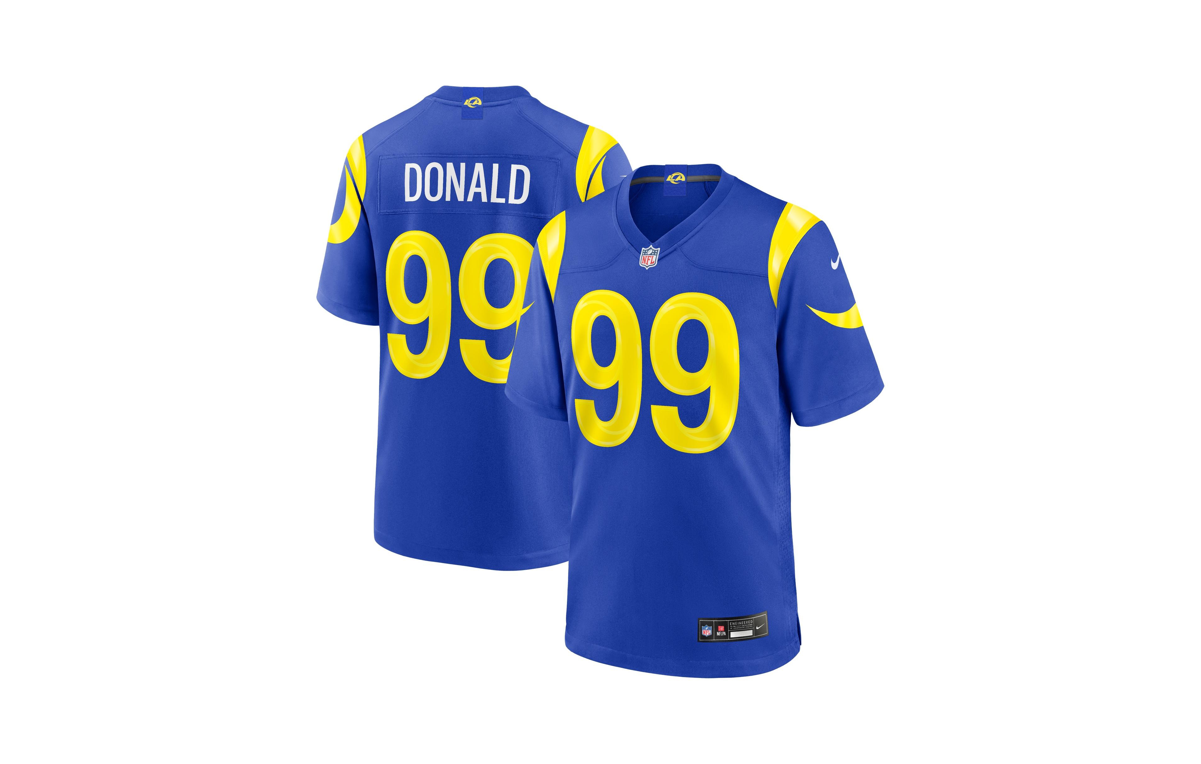 Nike Men's Aaron Donald Royal Los Angeles Rams Game Jersey